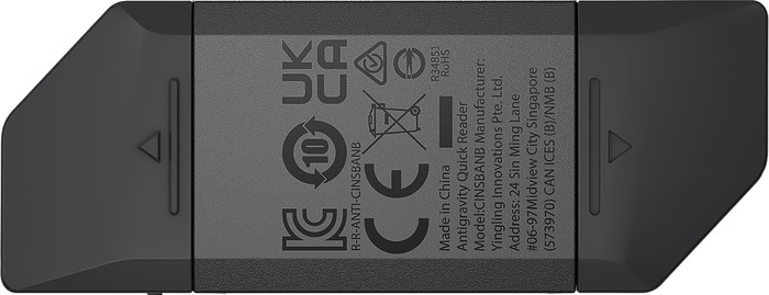 Antigravity Quick Reader achterkant