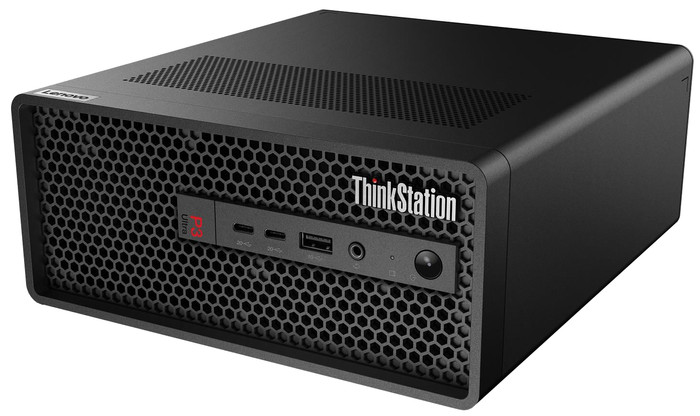 Lenovo ThinkStation P3 Ultra SFF Gen 2 - 30J5006JNY rechterkant