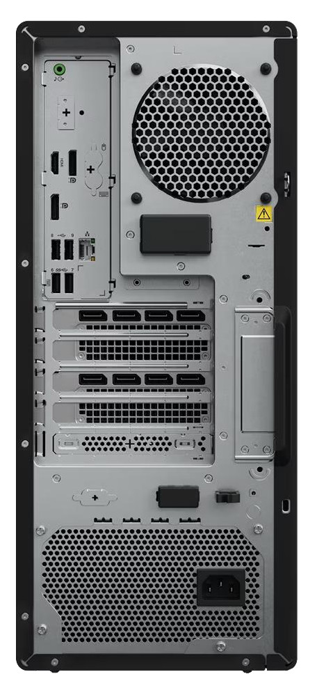 Lenovo ThinkStation P3 Tower Gen 2 - 30HT008TNY achterkant
