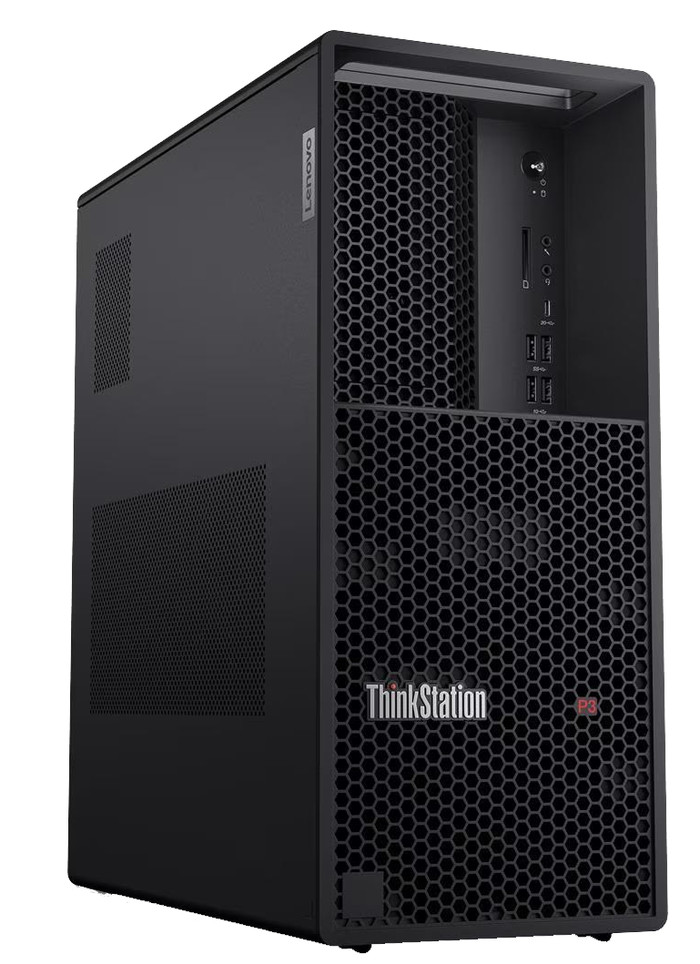 Lenovo ThinkStation P3 Tower Gen 2 - 30HT008TNY linkerkant