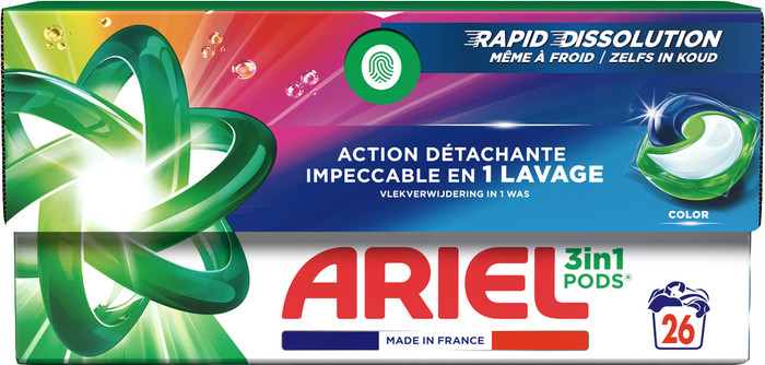 Ariel 3in1 Pods Colour - 26 stuks Main Image