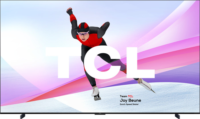 TCL 98 inches QD Mini-LED C71K 4K (2025) + TCL Q65H front