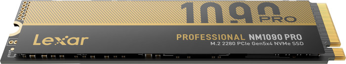 Lexar Professional NM1090 PRO PCIe 5.0 M.2 SSD 4TB onderkant