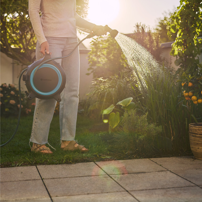 Gardena MoveMatic product in gebruik