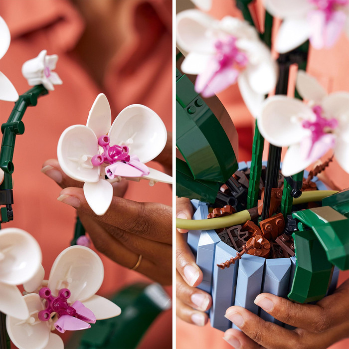 LEGO Botanicals Orchid 10311 product in use