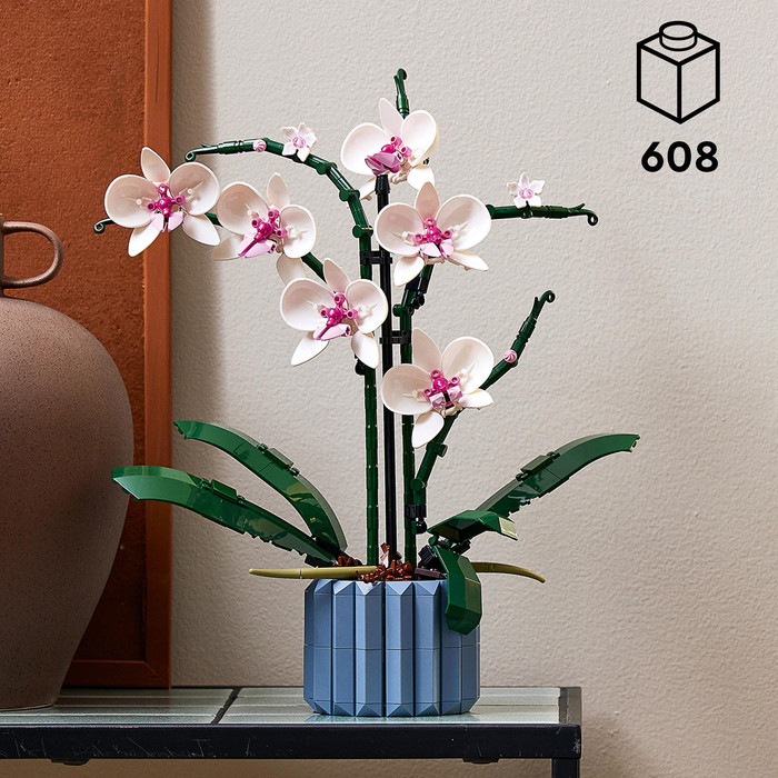 LEGO Botanicals Orchid 10311 product in use