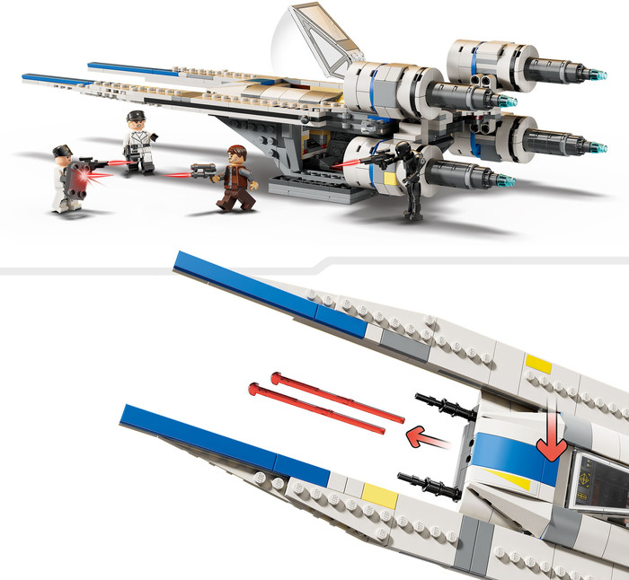 LEGO Star Wars Rebel U-Wing Starfighter 75399 product in gebruik