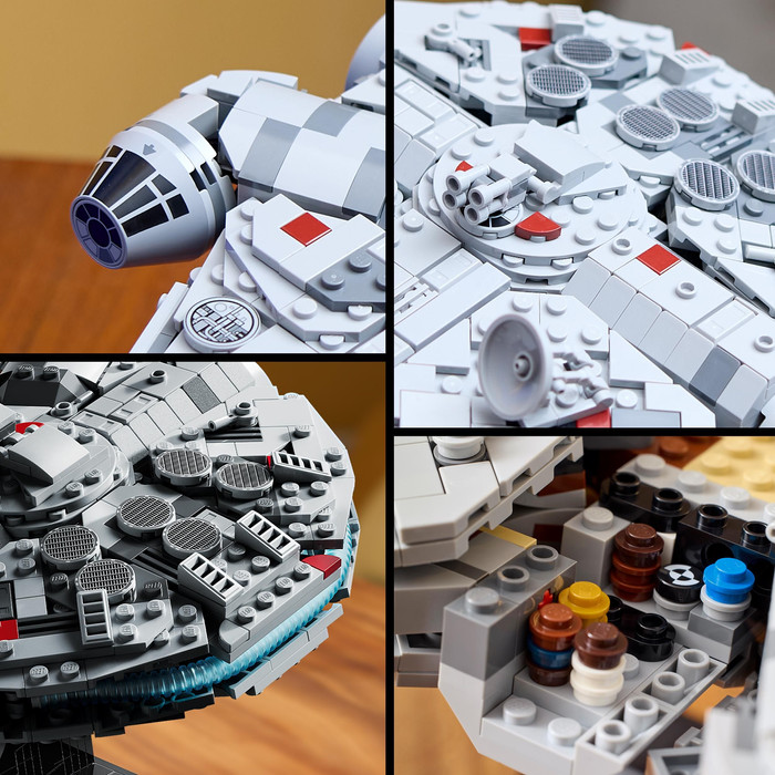 LEGO Star Wars Millennium Falcon 75375 product in use