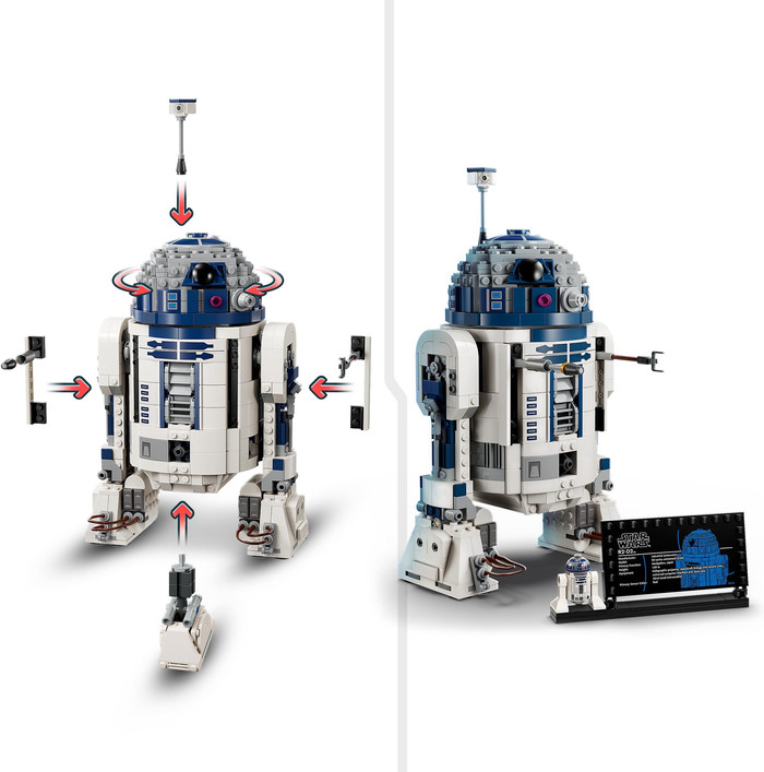 LEGO Star Wars R2-D2 75379 product in use