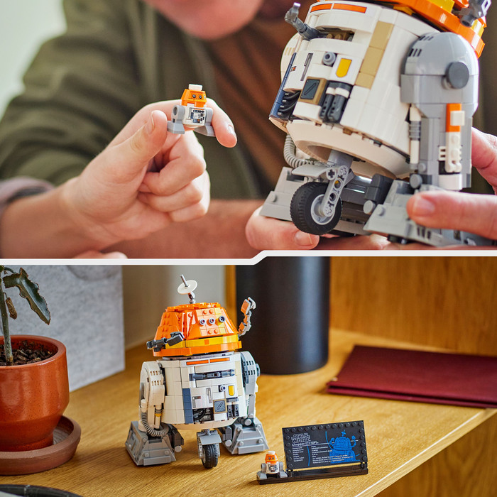 LEGO Star Wars Chopper (C1-10P) Astromech Droid 75416 product in gebruik