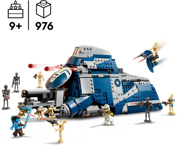 LEGO Star Wars Slag om Felucia Separatist MTT 75435 visual leverancier
