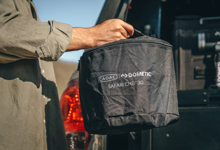Cadac Safari Chef 30 LP Deluxe 30mbar product in gebruik