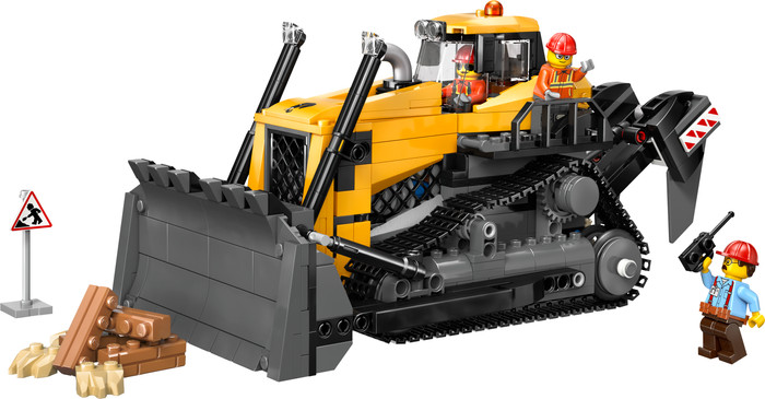 LEGO City Gele bulldozer 60466 Main Image