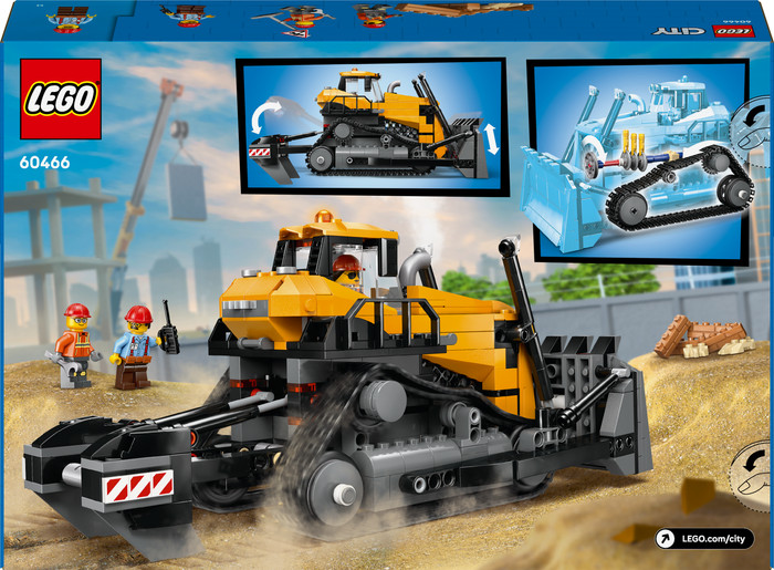 LEGO City Gele bulldozer 60466 verpakking