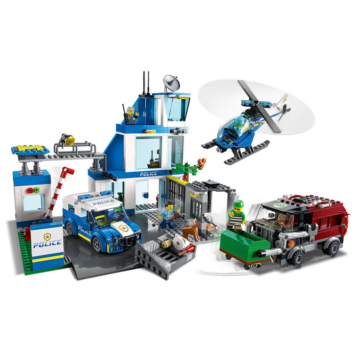 LEGO City Politiebureau 60316 product in gebruik