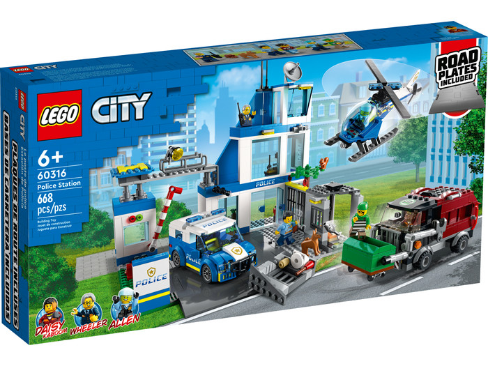 LEGO City Politiebureau 60316 verpakking
