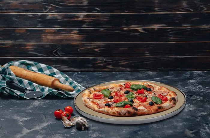 Cadac Pizzasteen Pro 50 product in gebruik