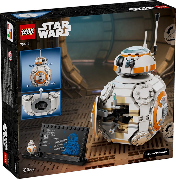 LEGO Star Wars BB-8 Astromech Droid 75452 packaging