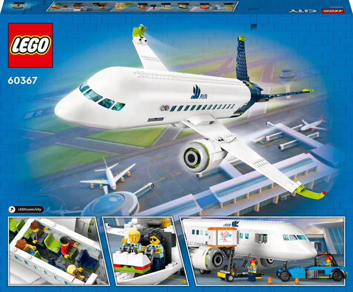 LEGO City Passagiersvliegtuig 60367 verpakking