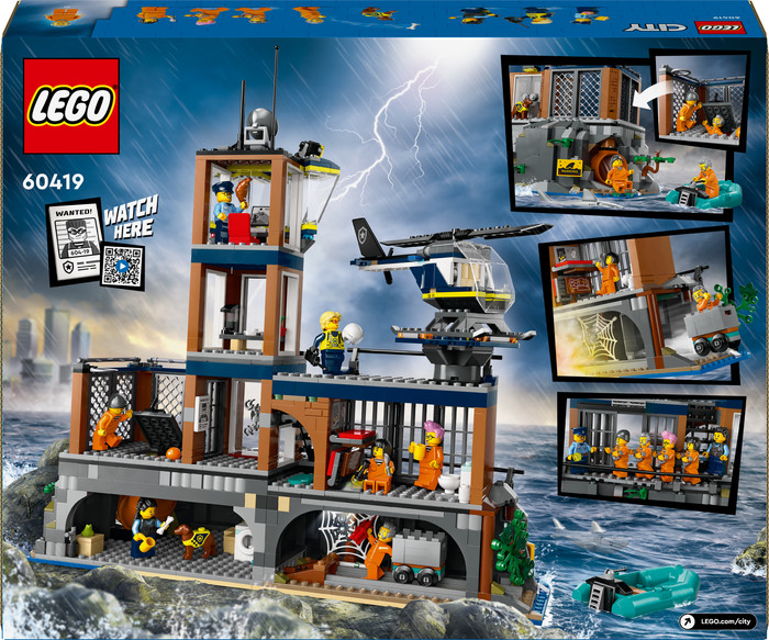 LEGO City Politiegevangeniseiland 60419 verpakking
