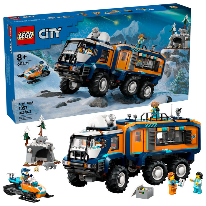 LEGO City Laboratoriumtruck op de Noordpool 60471 rechterkant
