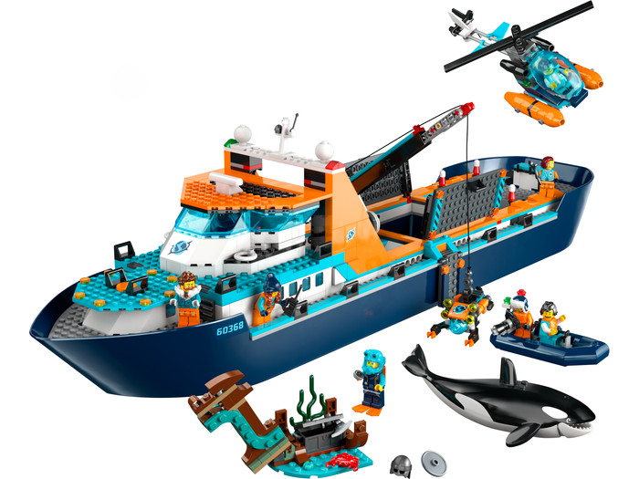 LEGO City Arctic Explorer Ship 60368 Main Image