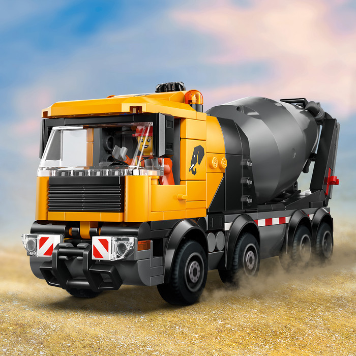 LEGO City Cement Mixer 60478 product in use