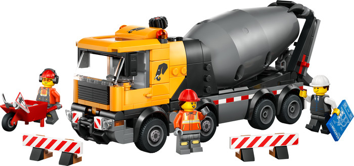 LEGO City Cement Mixer 60478 Main Image