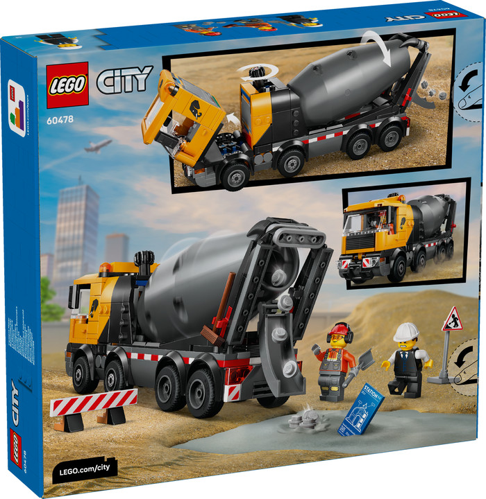LEGO City Cement Mixer 60478 packaging