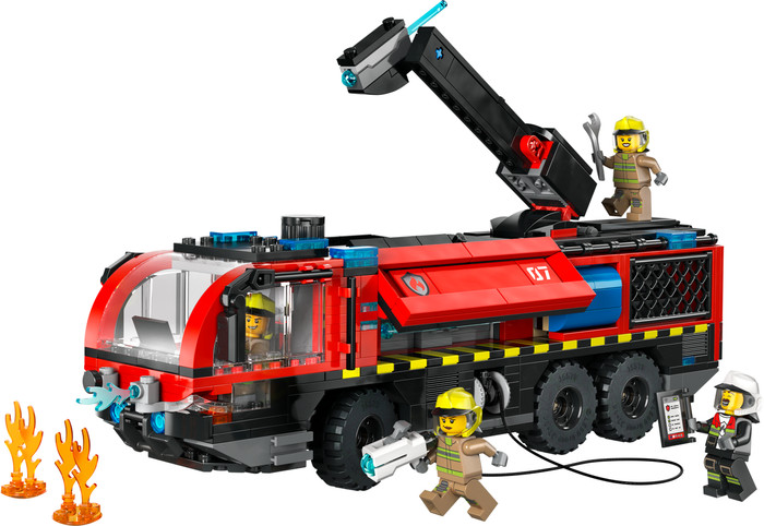 LEGO City Luchthaven Brandweertruck 60499 Main Image