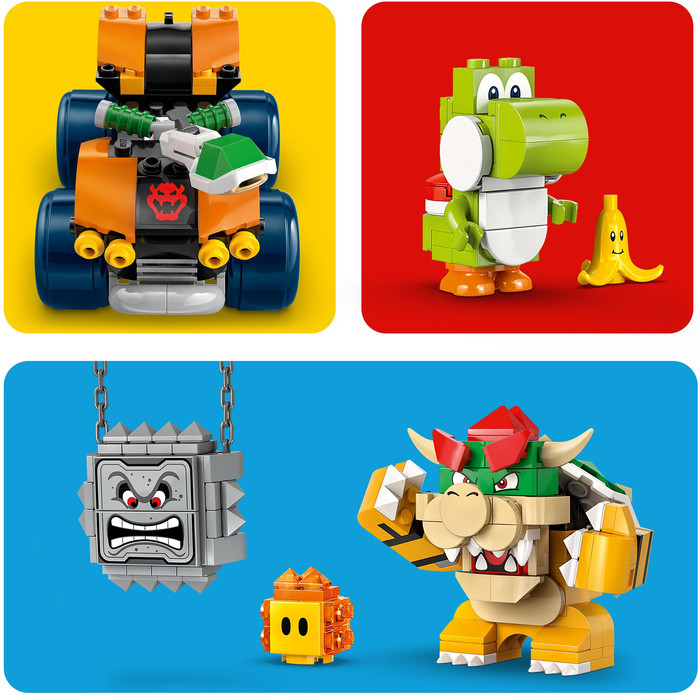 LEGO Super Mario: Mario Kart - Bowser's Castle 72039 product in use