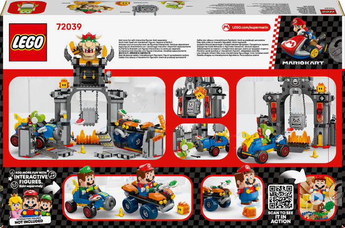 LEGO Super Mario: Mario Kart - Bowser's Castle 72039 packaging