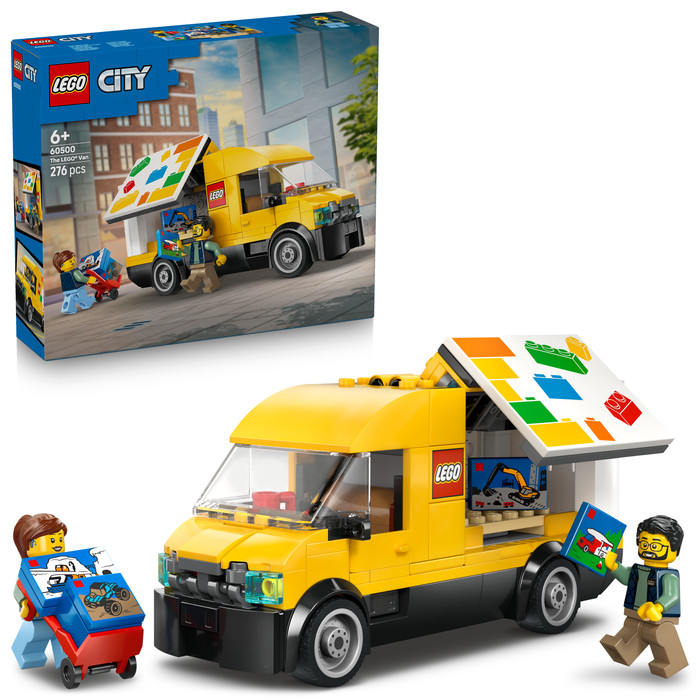 LEGO City LEGO Bestelwagen 60500 rechterkant