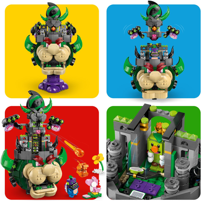 LEGO Super Mario Prince Florian and Castle Bowser 72042 product in use