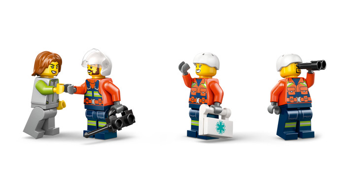 LEGO City Kustwacht Helikopter 60503 product in gebruik