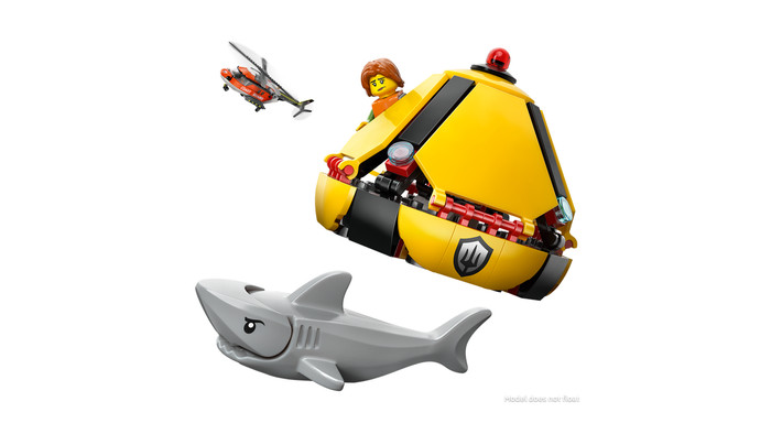 LEGO City Kustwacht Helikopter 60503 product in gebruik