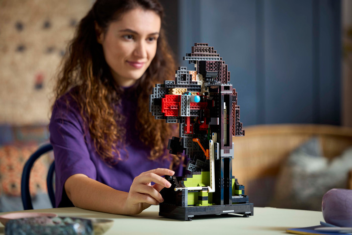 LEGO Super Mario World: Mario en Yoshi 71438 product in gebruik