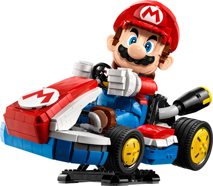 LEGO Super Mario: Mario Kart Mario and Standard Kart 72037 Main Image