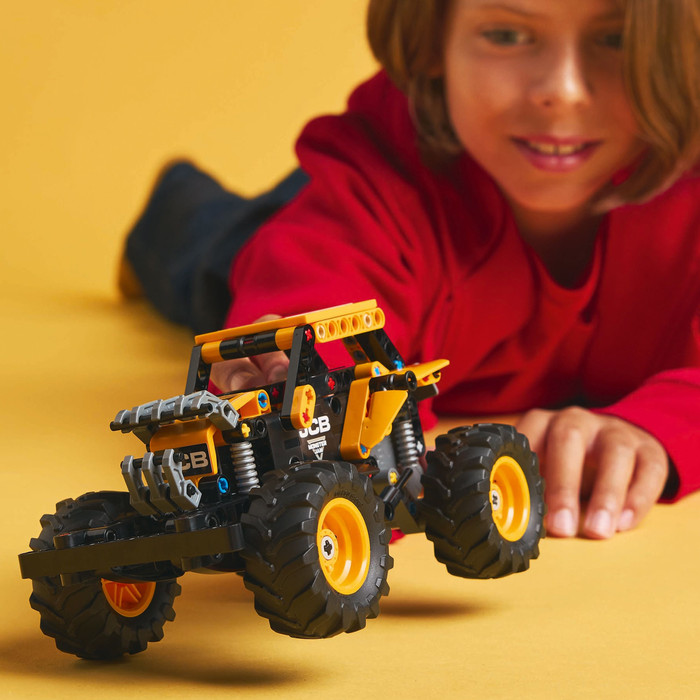 LEGO Technic Monster Jam DIGatron pull-back 42199 product in gebruik