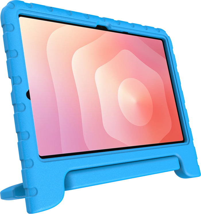 Just in Case Samsung Galaxy Tab S11 Kids Cover Blauw rechterkant