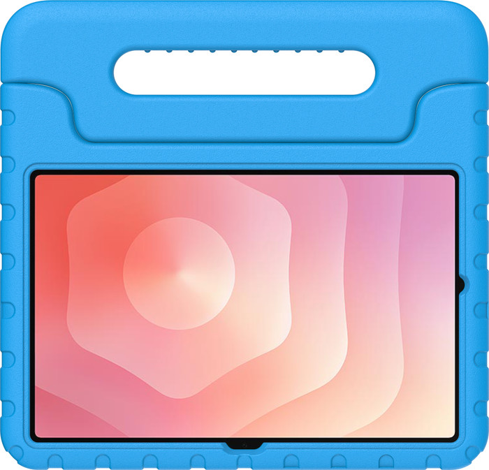 Just in Case Samsung Galaxy Tab S11 Kids Cover Blauw voorkant