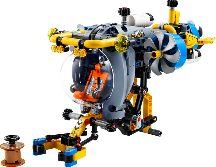 LEGO Technic onderzeeër voor diepzeeonderzoek 42201 Main Image