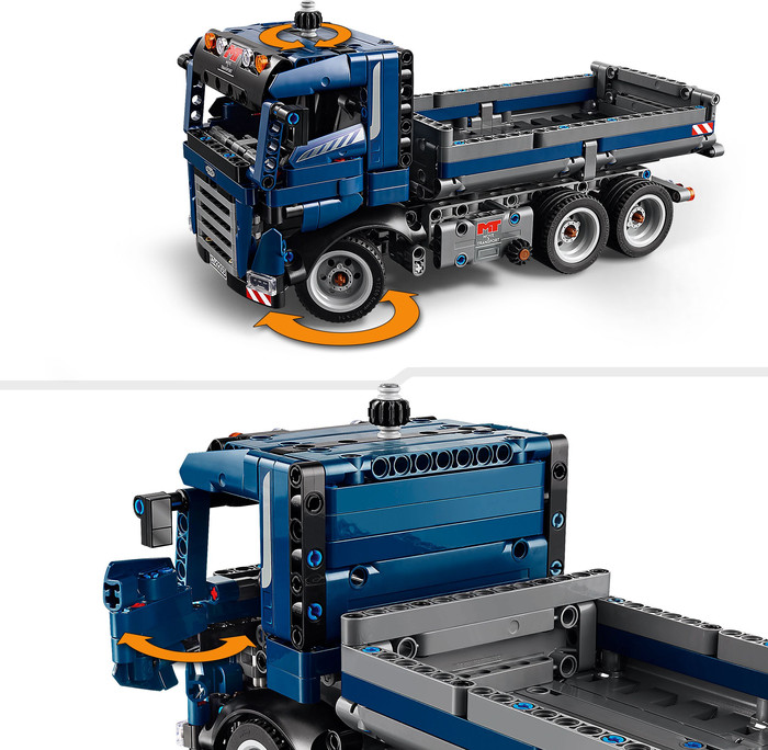 LEGO Technic Tipping Dump Truck 42203 product in use