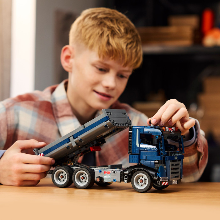 LEGO Technic Tipping Dump Truck 42203 product in use