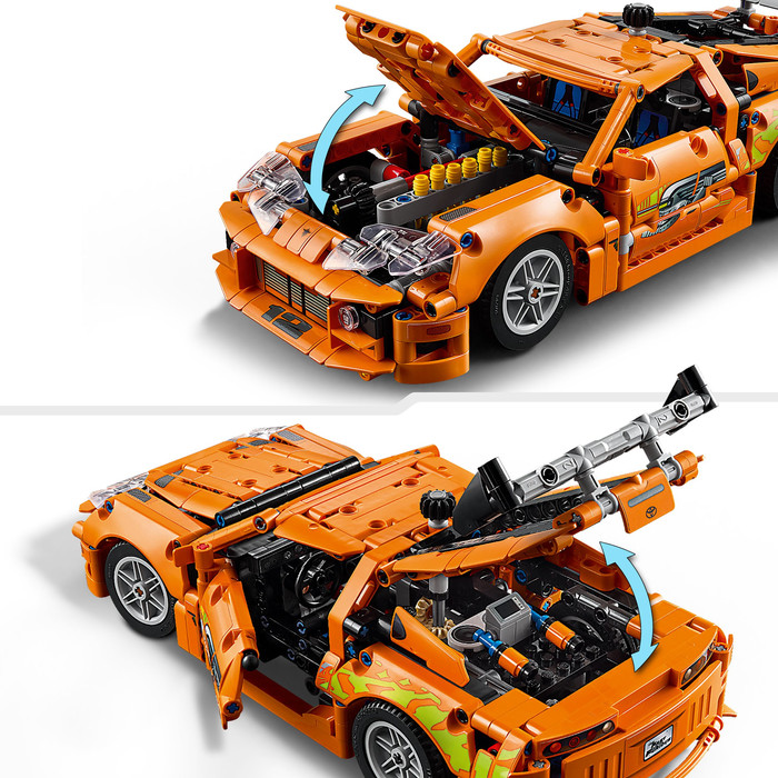 LEGO Technic Fast and Furious Toyota Supra MK4 42204 product in use