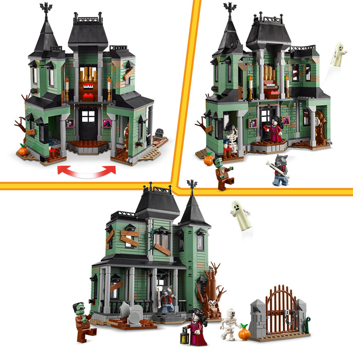 LEGO Creator 3-in-1 Spookhuis 31167 product in gebruik