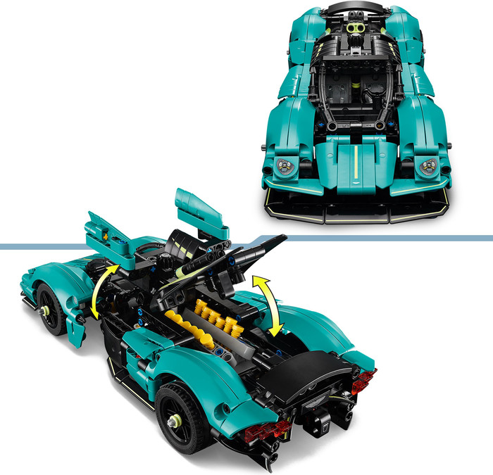 LEGO Technic Aston Martin Valkyrie 42208 product in gebruik