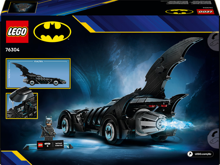 LEGO DC Batman Forever Batmobile 76304 packaging