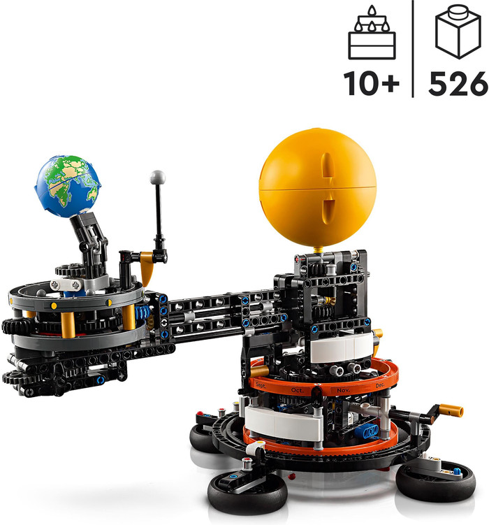LEGO Technic de aarde en de maan in beweging 42179 visual leverancier