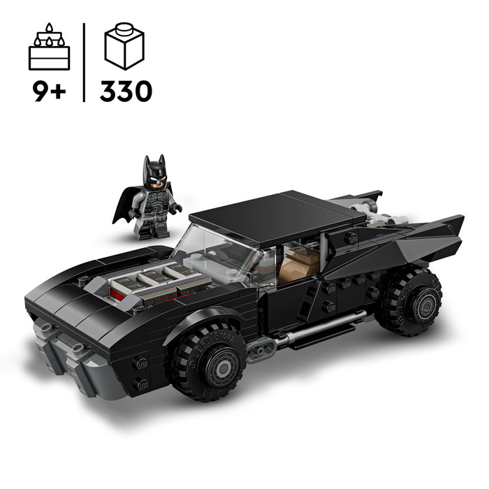 LEGO DC The Batman Batmobile 76332 product in gebruik